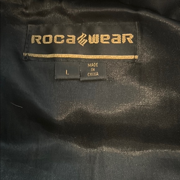 Black Fur-Trimmed Puffer Jacket Rocawear - Picture 3 of 6